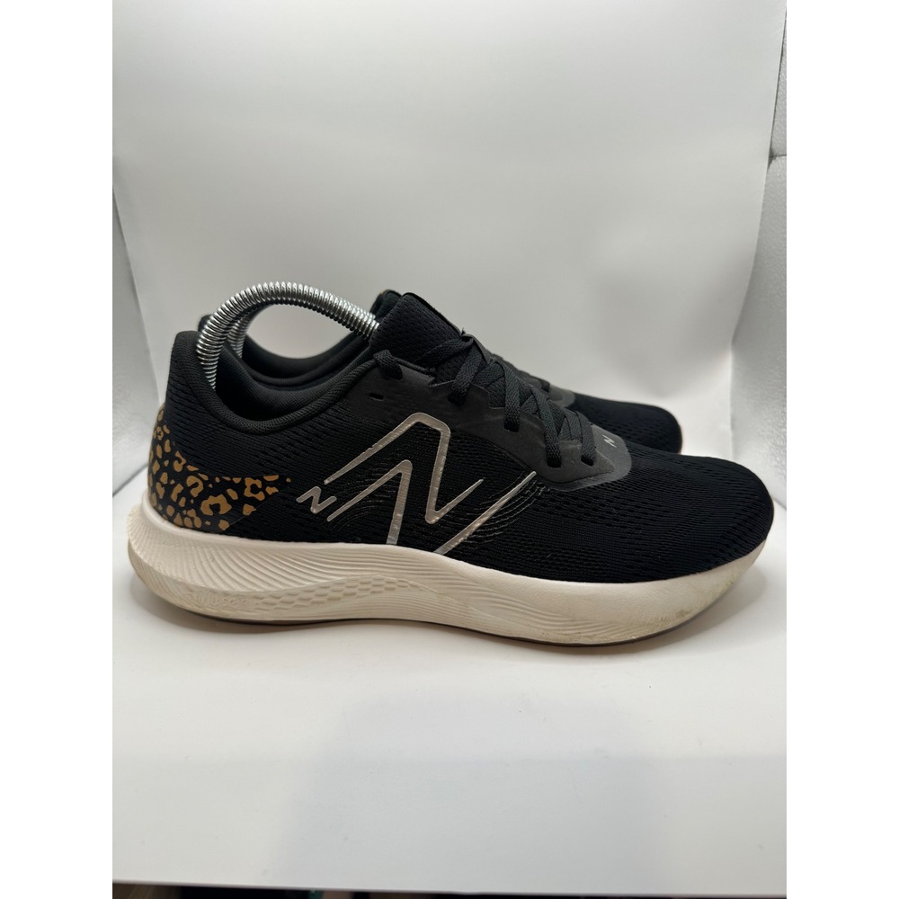 New Balance 10 Dynasoft Pro Run V2 Women Black Leopard WPRORGK2 Running Shoes